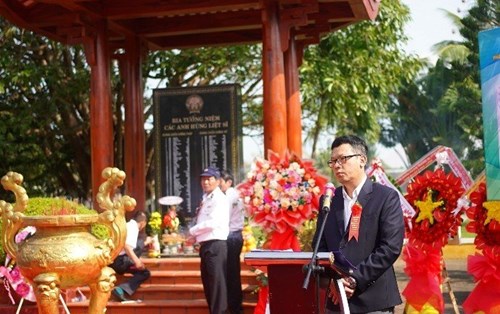 Đại học Đông Á trao hỗ trợ tri ân gia đình thân nhân liệt sĩ Gạc Ma